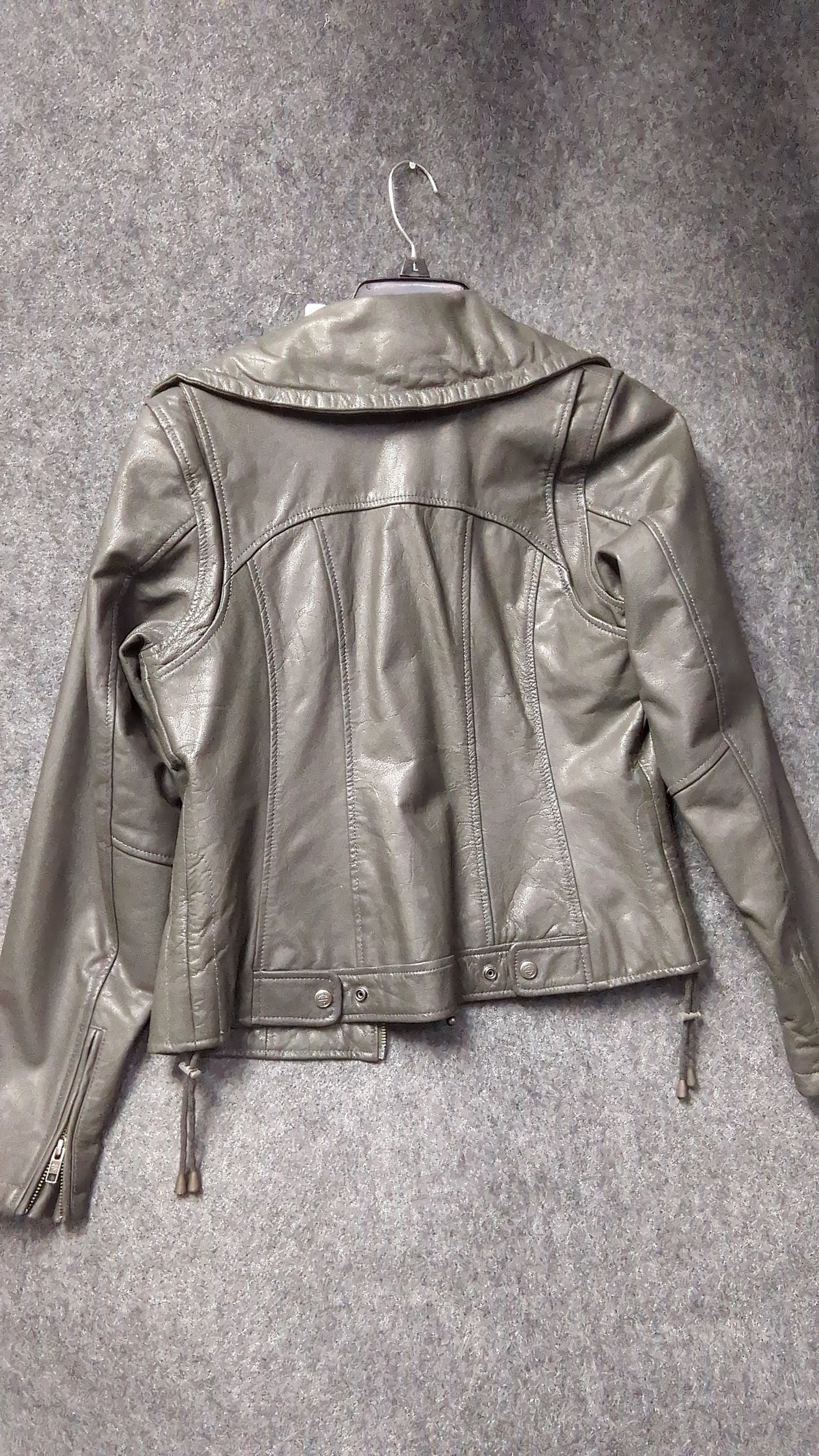 Harley-Davidson Women’s Goatskin Leather Riding Jacket – L