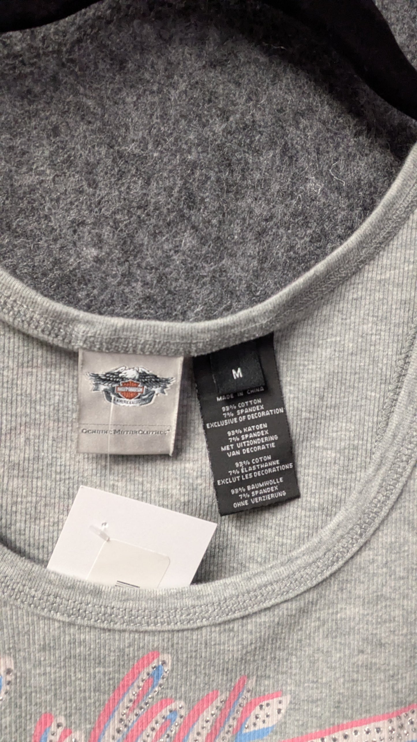 Women’s Harley-Davidson Rhinestone Tank Top – Size M