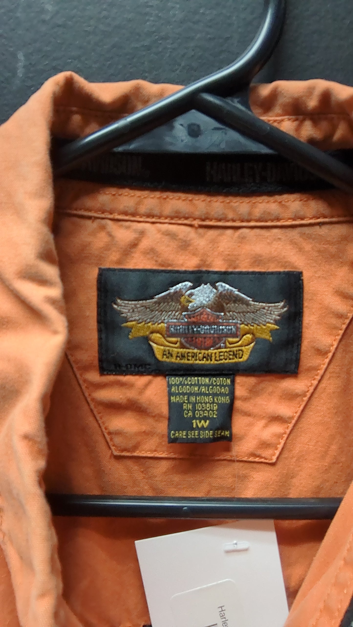 Harley Davidson button up