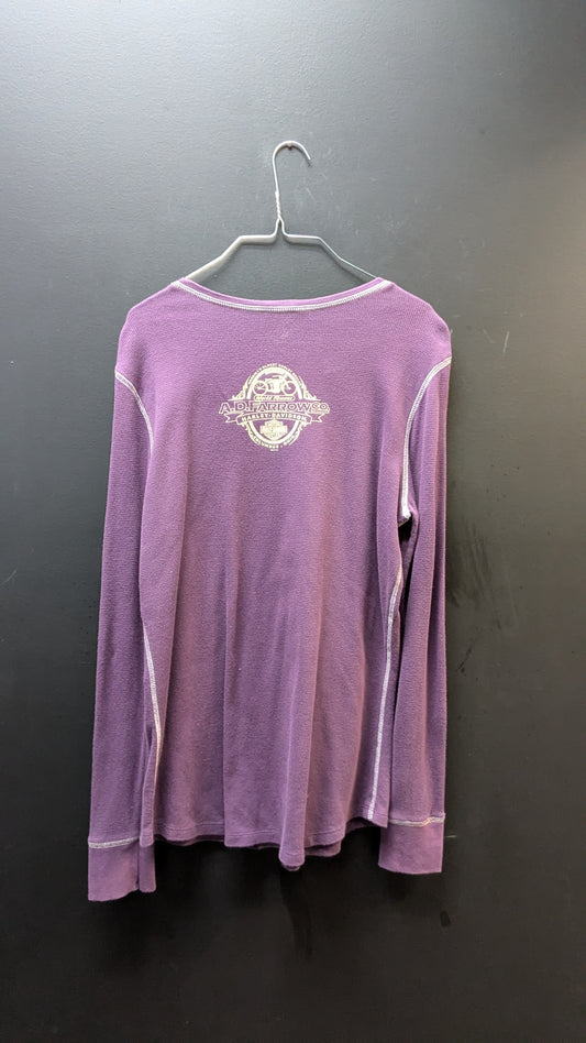 Harley-Davidson Purple Thermal Long Sleeve – Women’s XXL (Estimated)