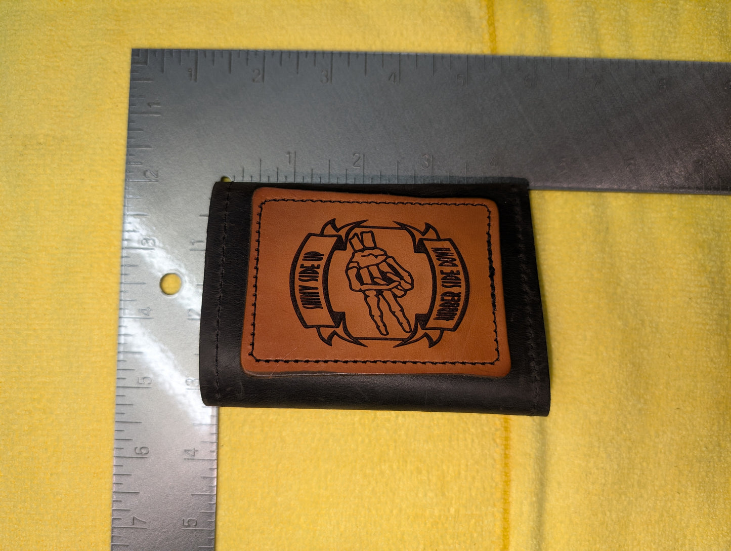 Small leather wallet
