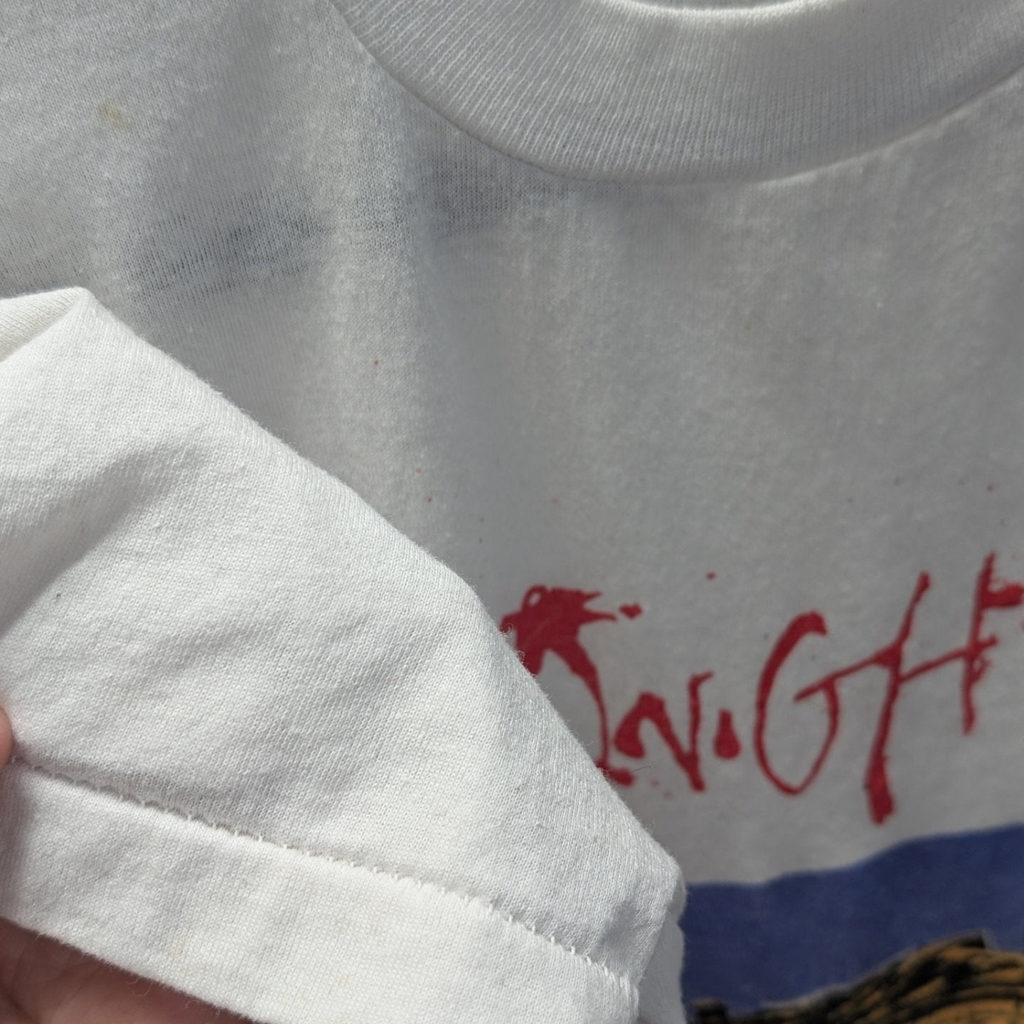 Autographed Midnight Oil Vintage Single Stitch T-shirt