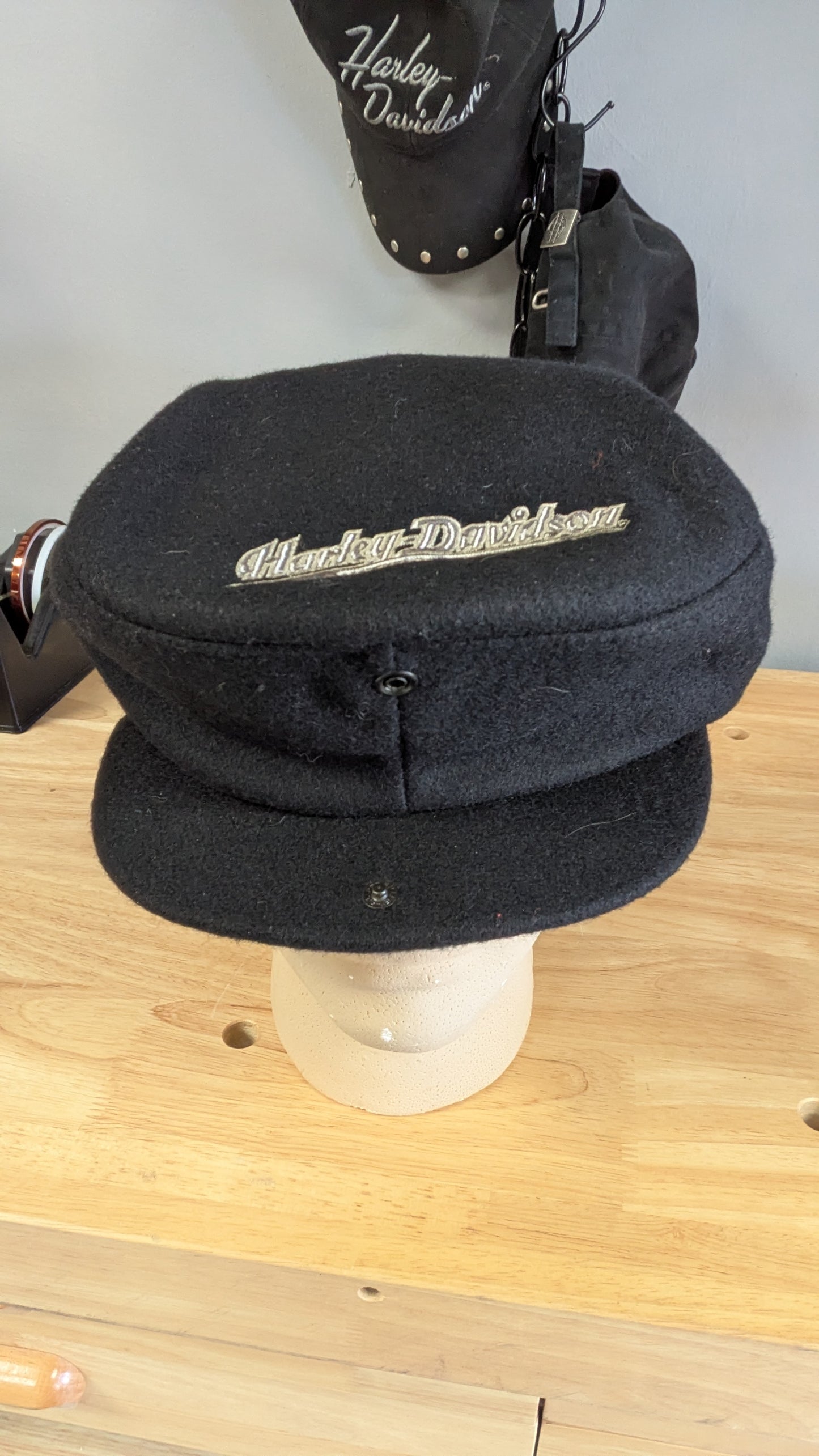 Harley-Davidson Newsboy Wool Cap