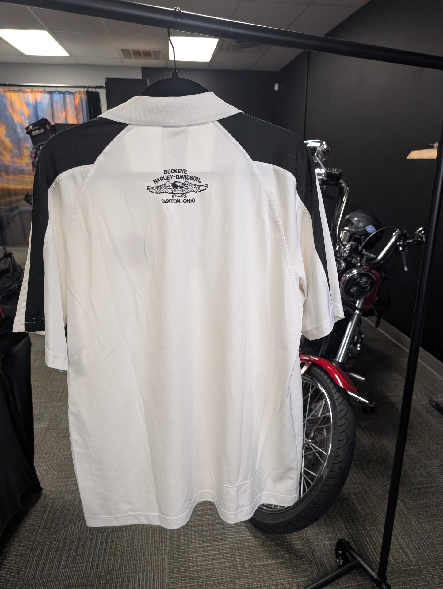 Harley Davidson Men's polo size Large