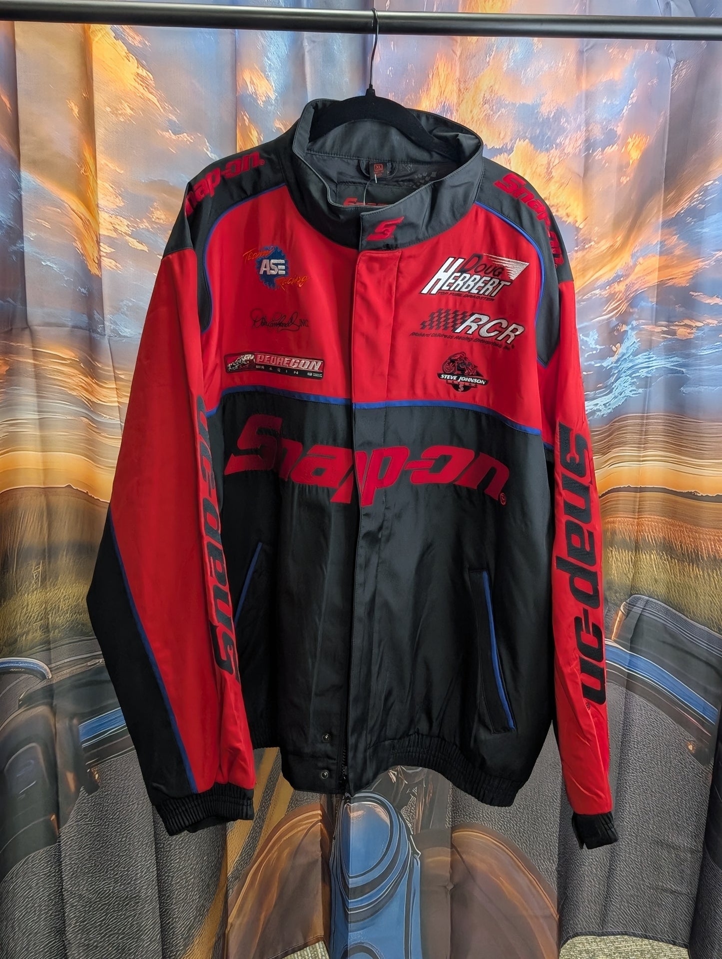 Snap-on race coat