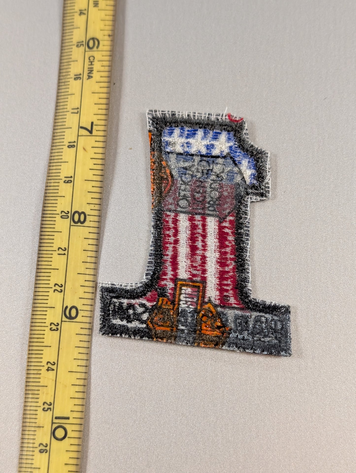 Harley-Davidson #1 American Flag Patch – Embroidered