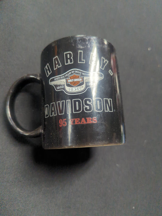95th anniversary Harley Davidson mug