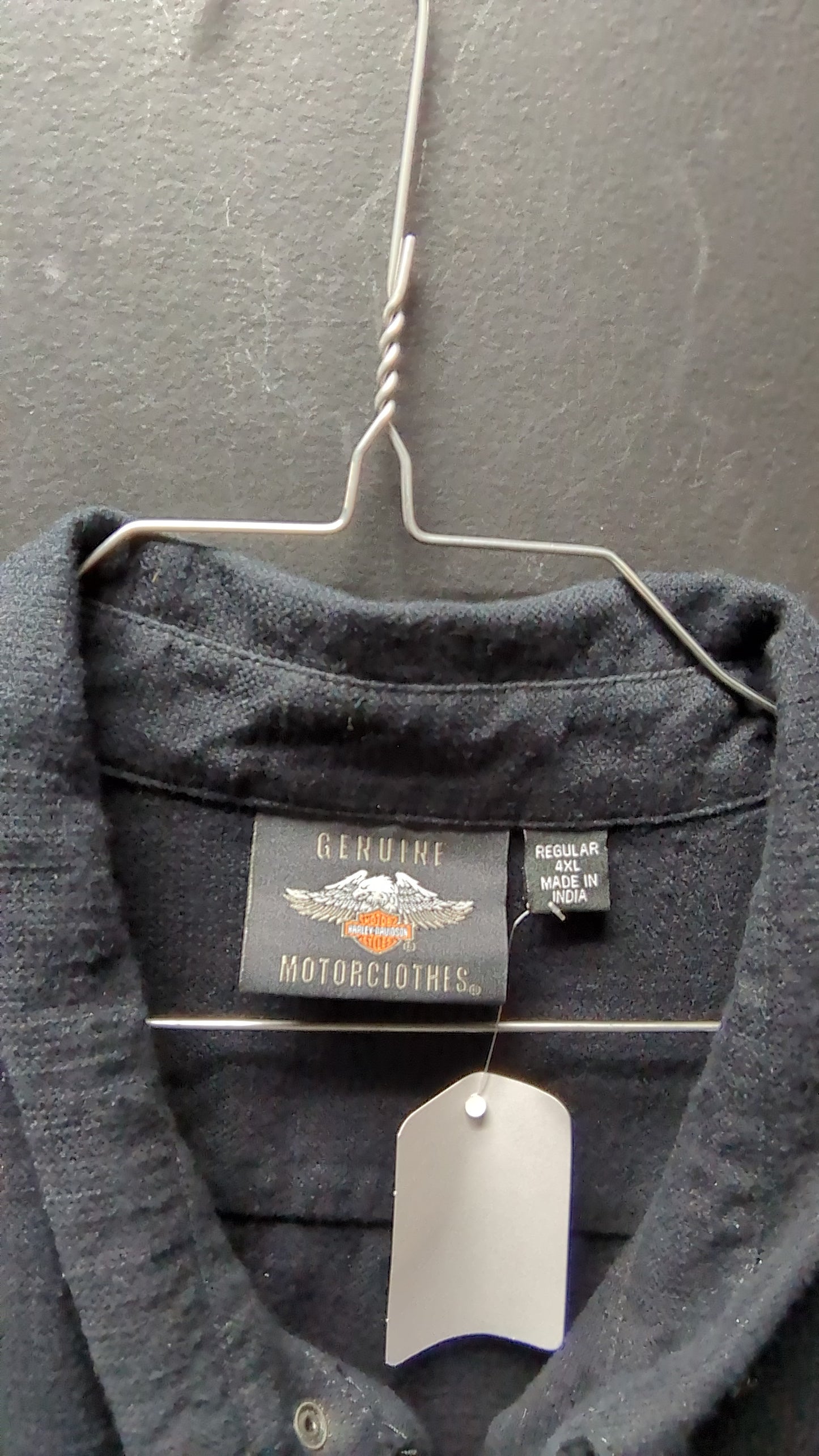 Harley Davidson Button Up Collar Shirt