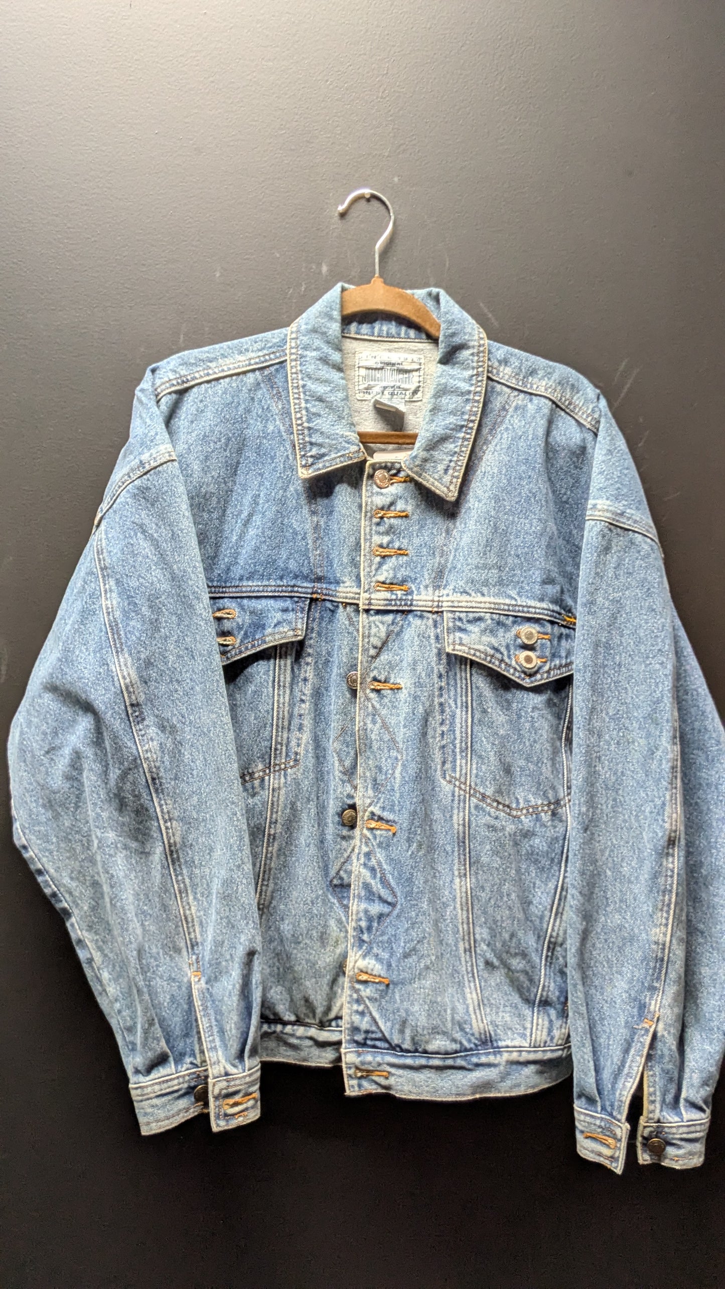 Jordache Vintage Jean Jacket -Large