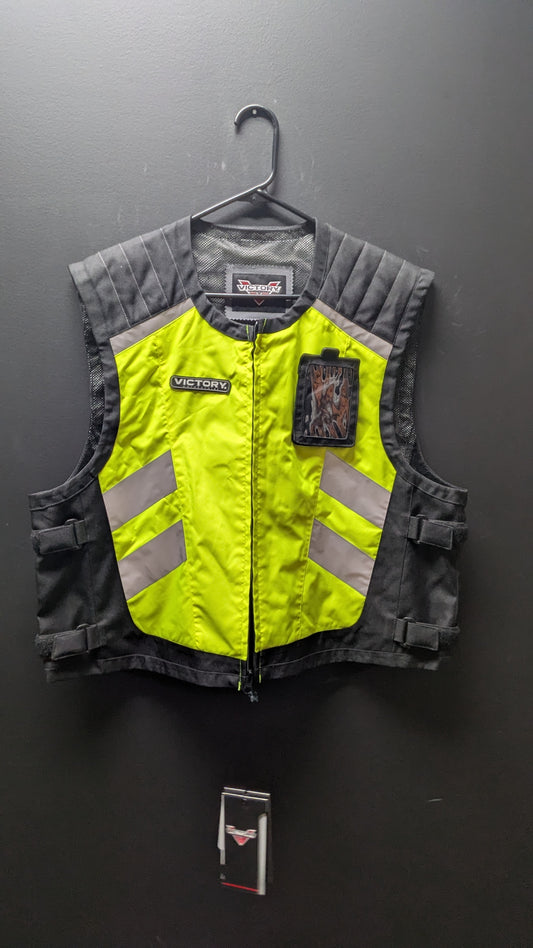 New Victory Military Vest unisex safety yellow-Med