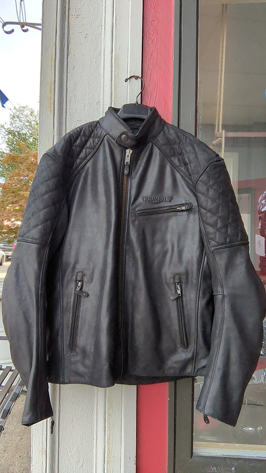 Triumph Leather Armored riding jacket