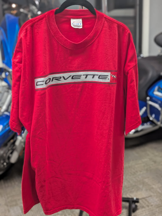 Red 2XL Corvette shirt