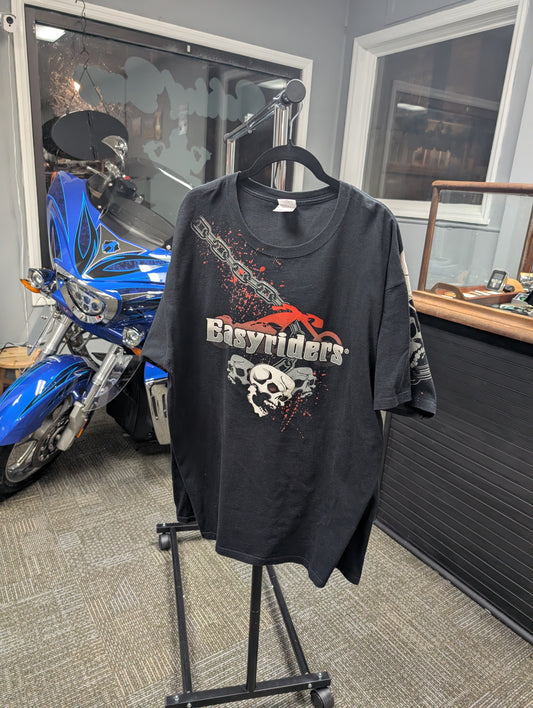 Black easy riders XL t-shirt