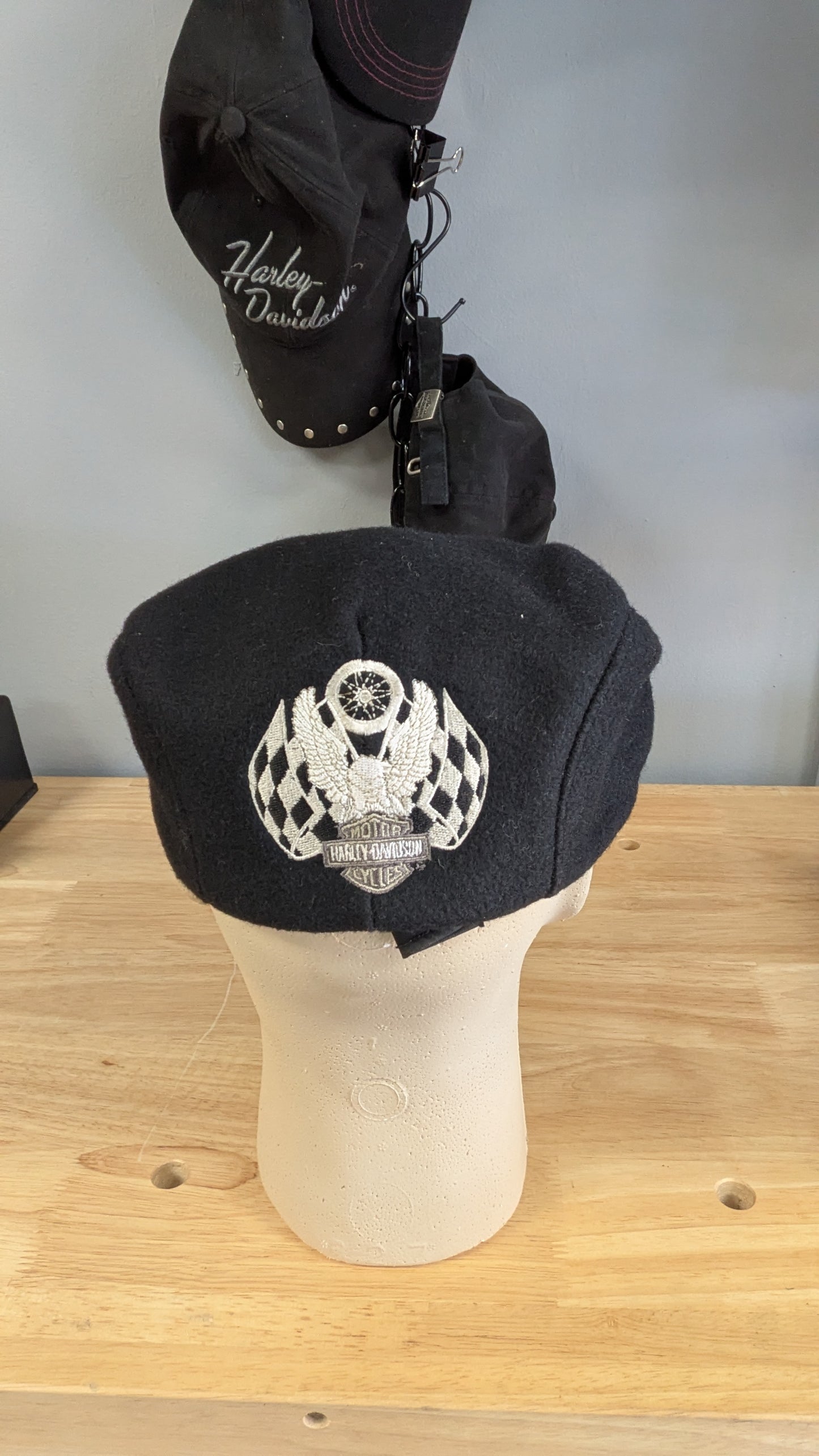 Harley-Davidson Newsboy Wool Cap