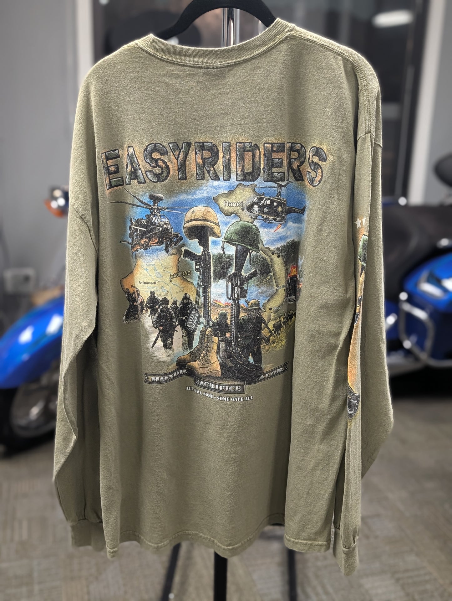 Easy Riders Military appreciation XL t-shirt