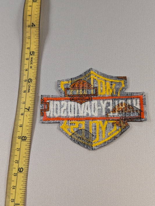Harley-Davidson Bar & Shield Patch – Vintage Gauze Back