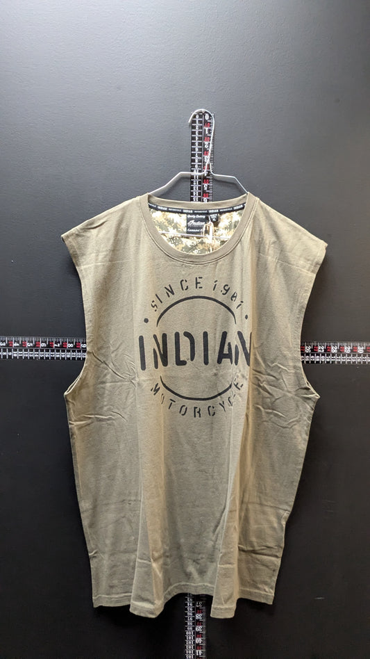 New! Indian Motorcycle Men Sleeveless Shirt - size medium