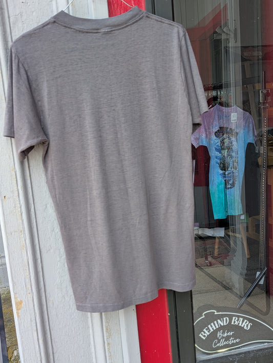 Vintage Style “Animal” Graphic T-Shirt – Distressed Faded Gray (Muppets)