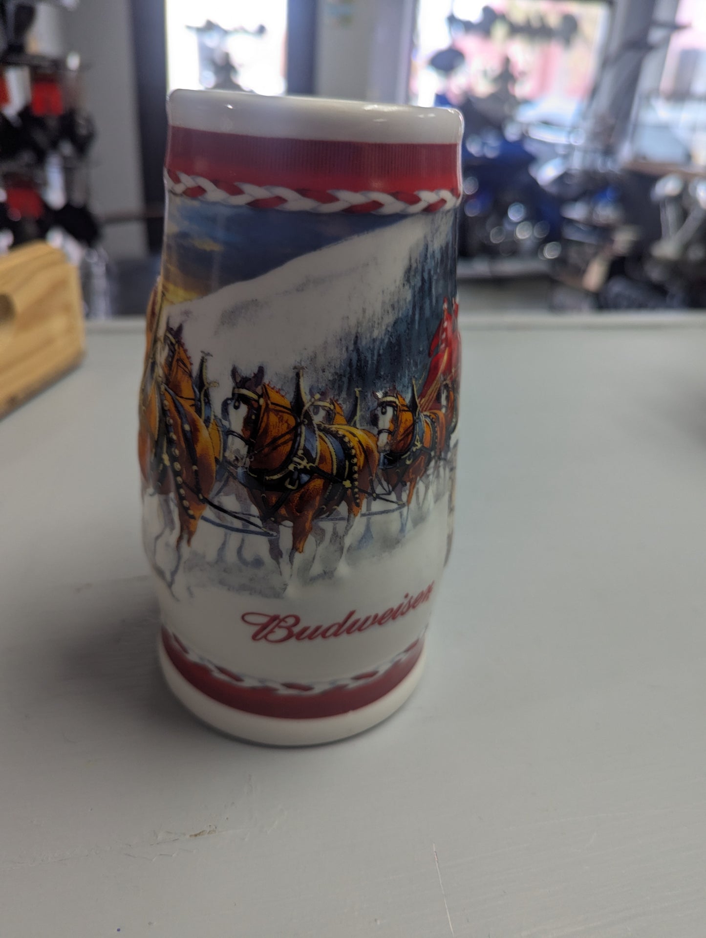 Budweiser Stein mug