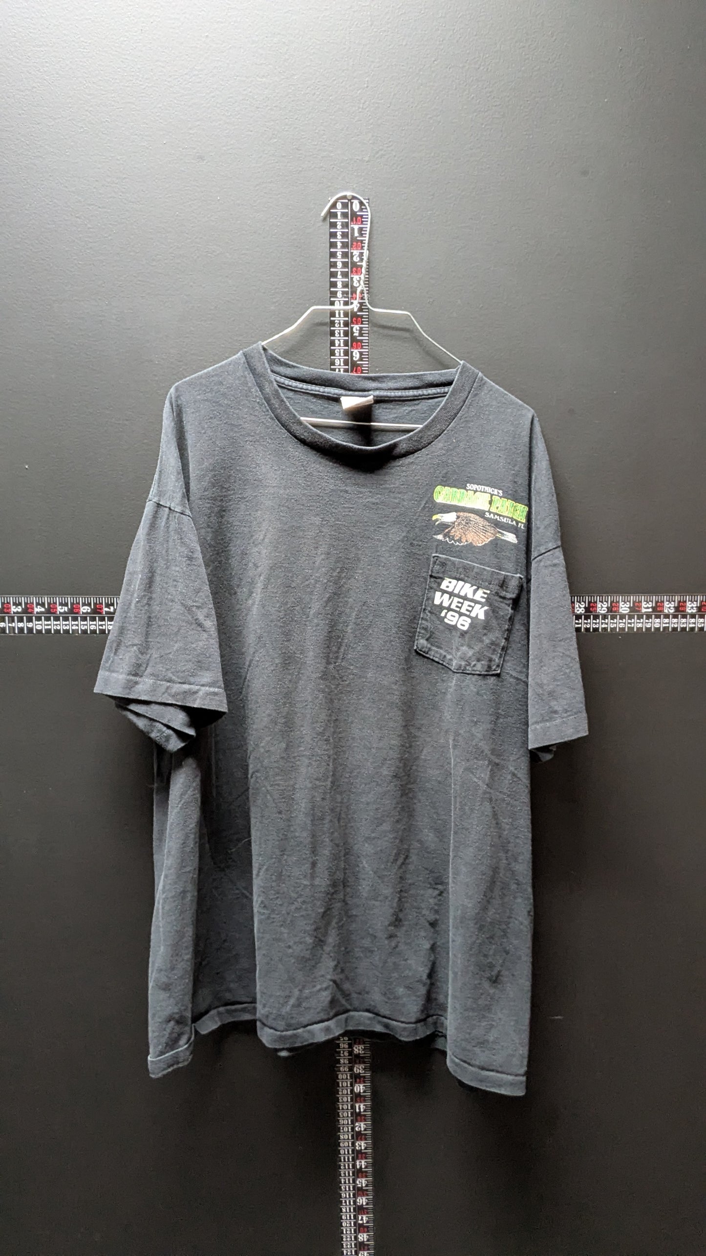 Vintage 1996 Bike Week Cabbage Patch Tee – 3XL Biker Graphic