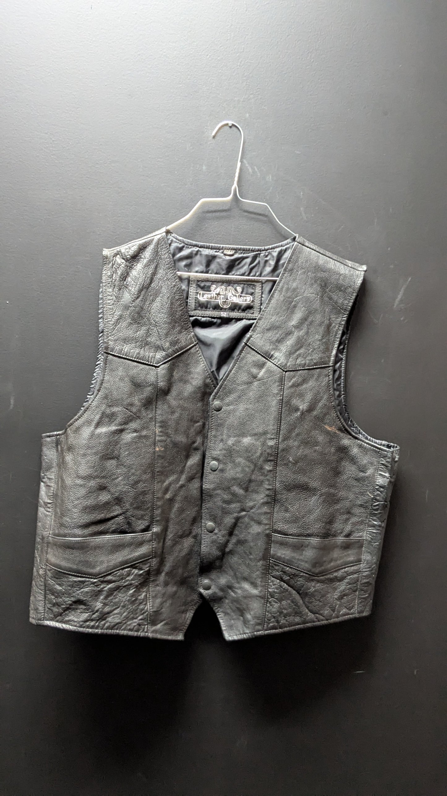 Woman's Leather Gallery Vest