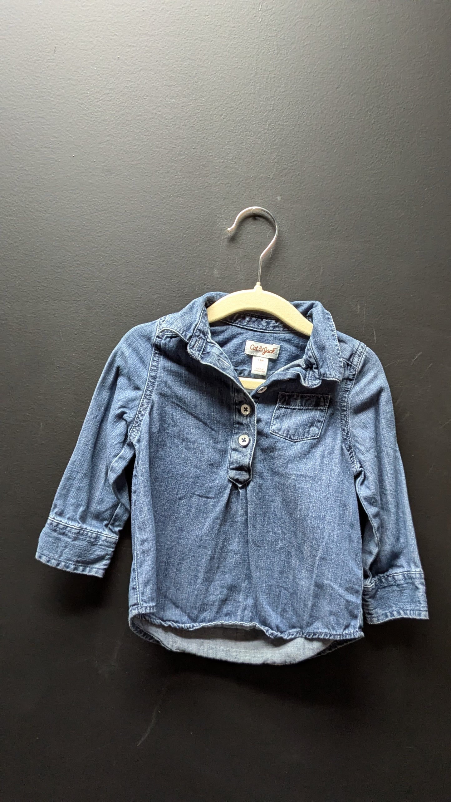 Kids Jean Shirt -18 months