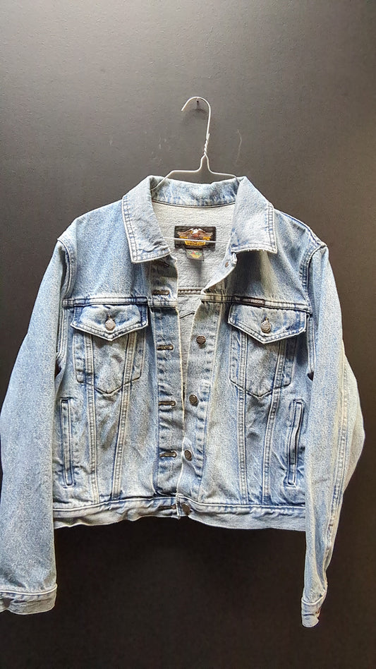 Harley Davidson Vintage Jean Jacket