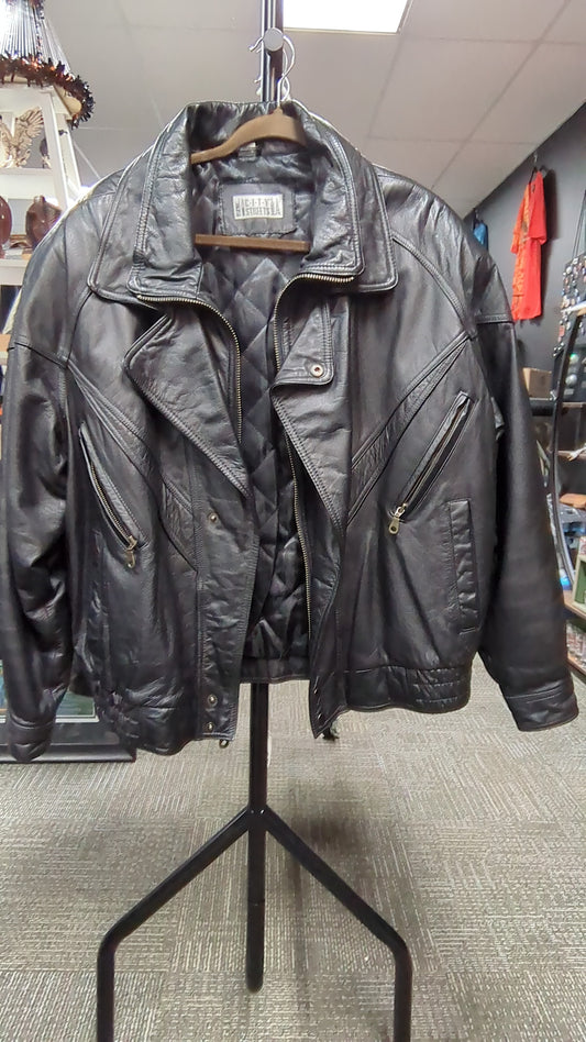 Leather Motorcycle Riding Jacket