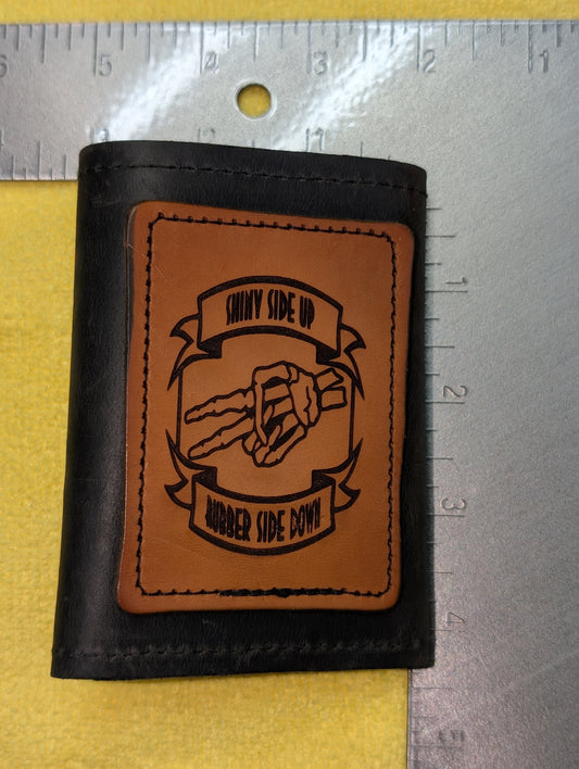 Small leather wallet