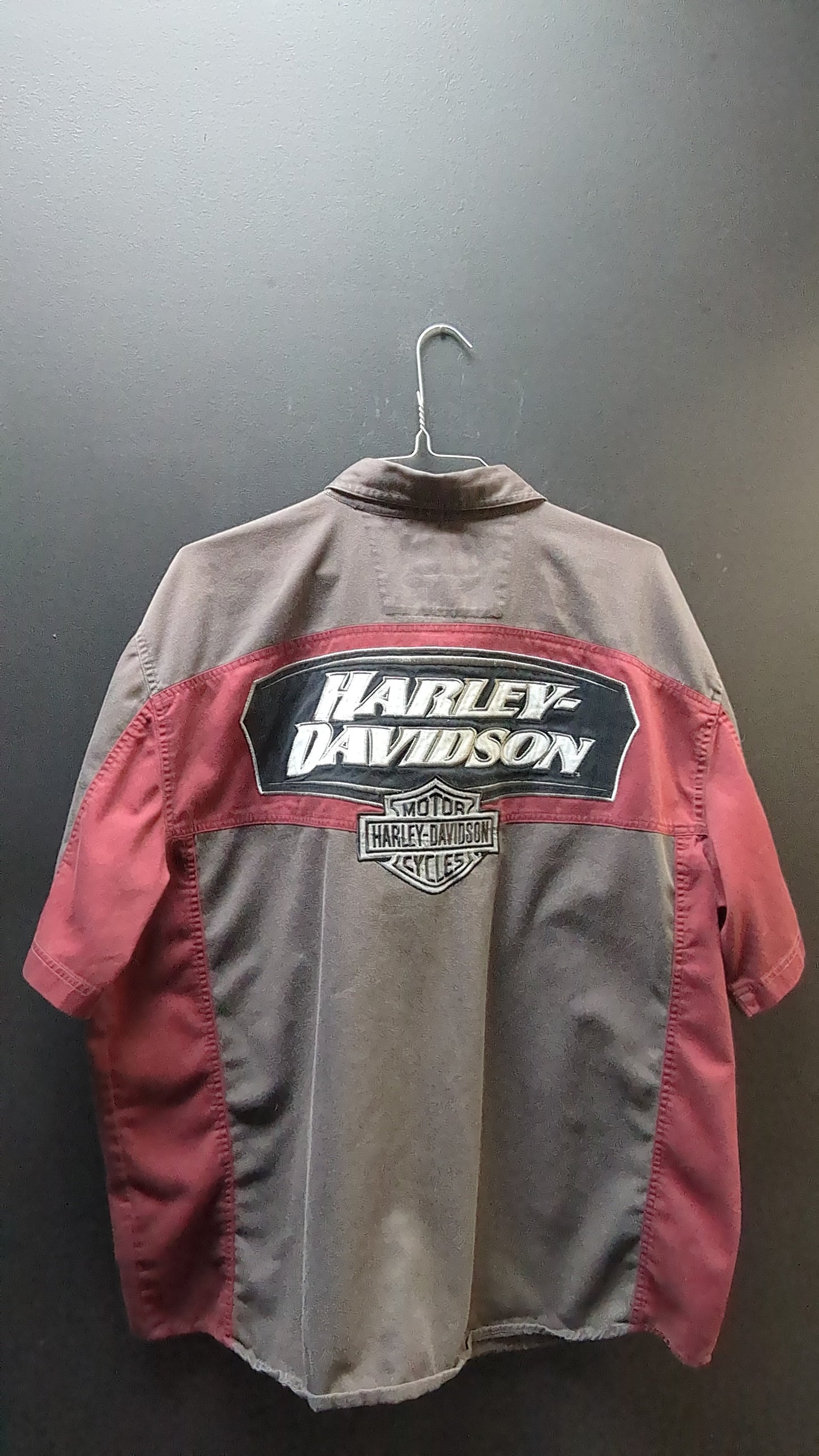 Harley Davidson Button Up Collar Shirt