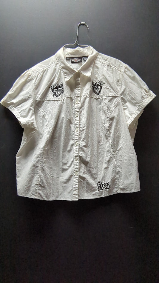 Harley-Davidson Button-Up Women's Shirt