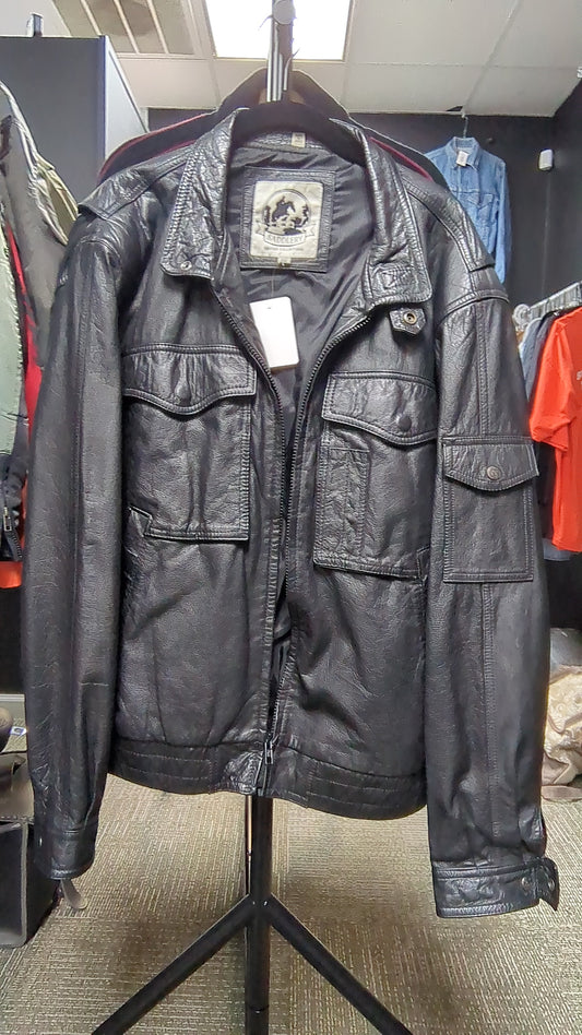 Vintage leather jacket