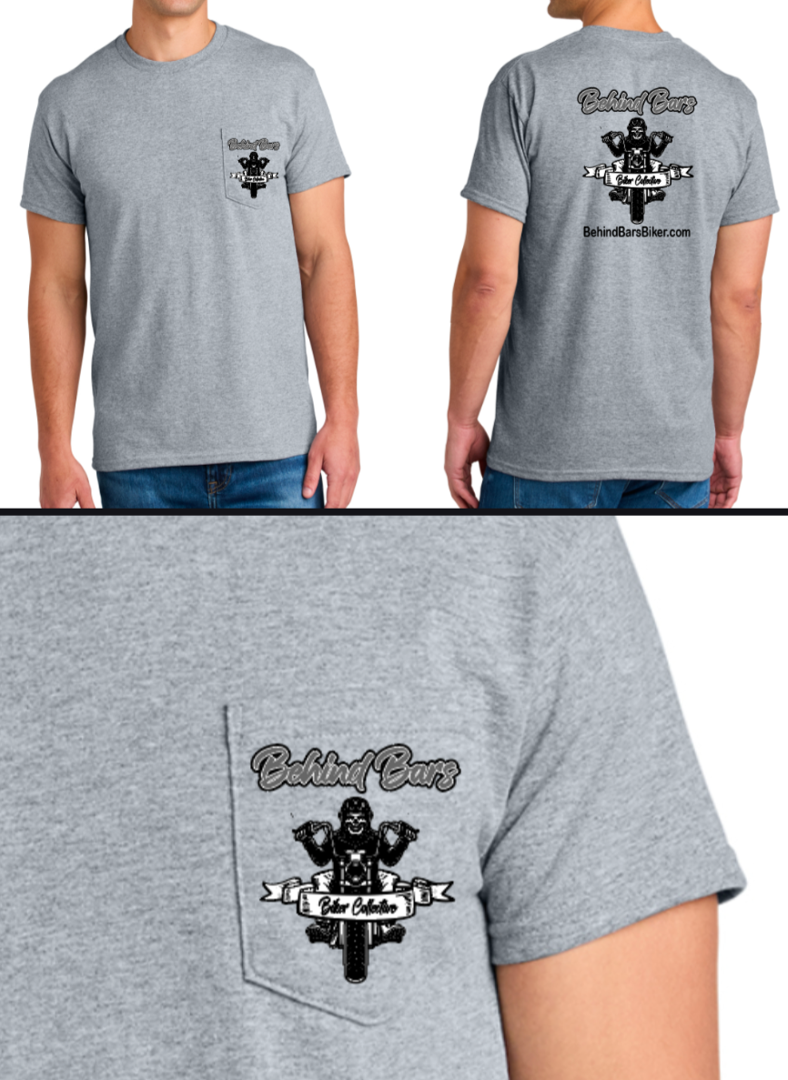 Behind Bars Biker Collective T-shirt