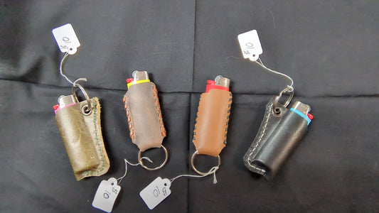 Custom Lighter Leather Key Holder