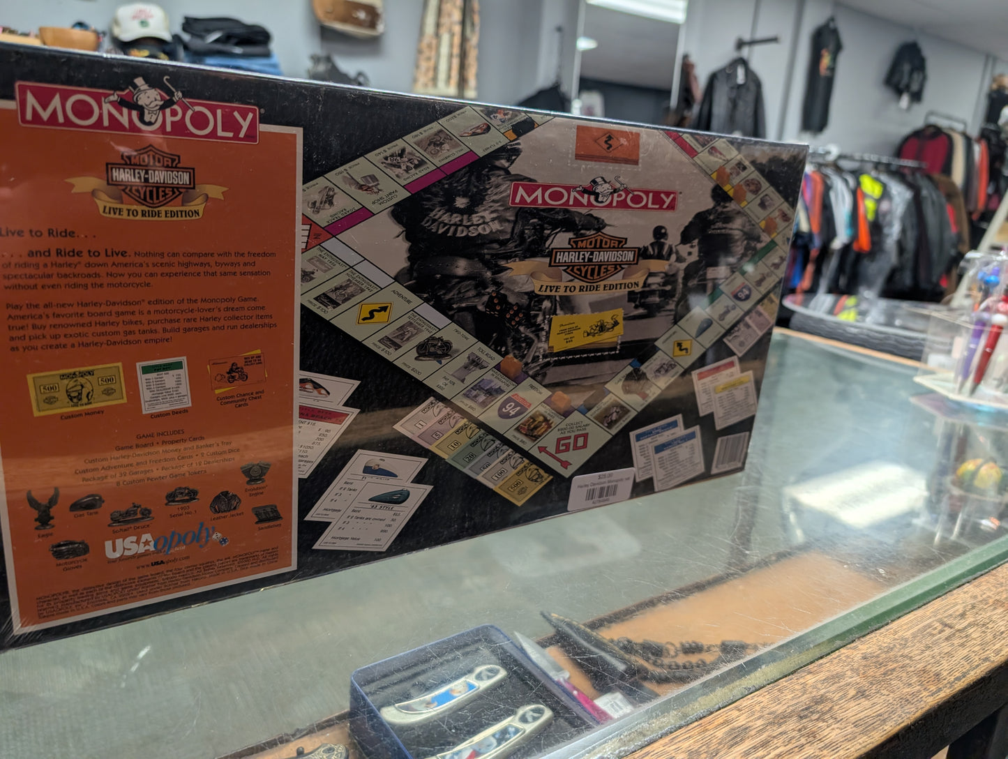 Harley Davidson Monopoly set