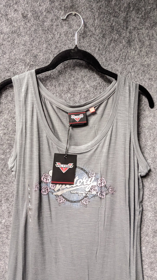 Victory Motorcycles Women’s Graphic Tank – Size L (NWT)