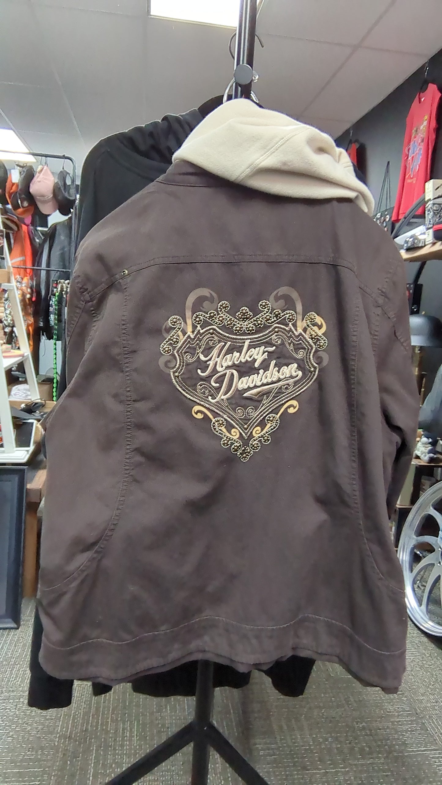 Women's Harley Davidson coat with separate liner