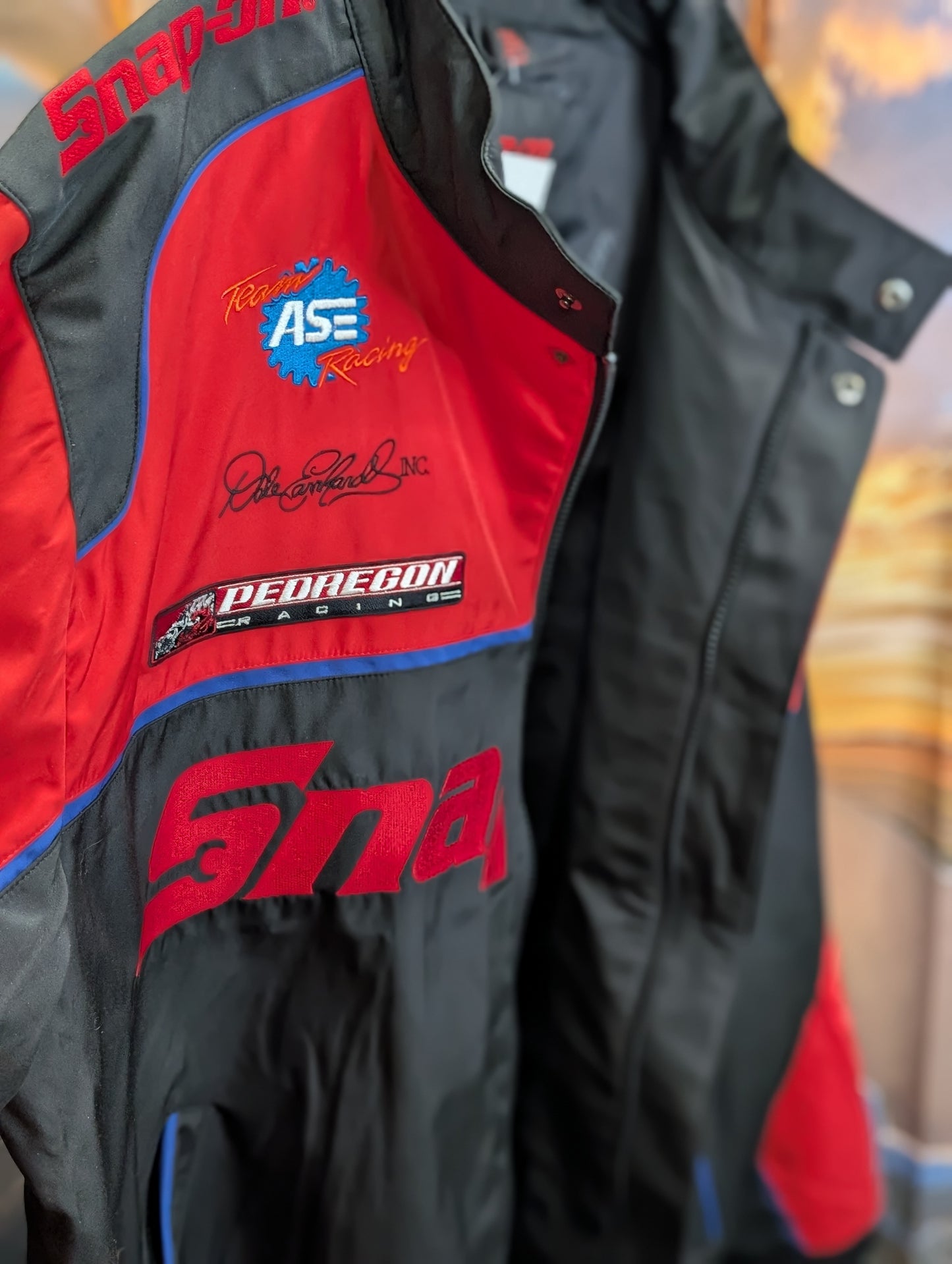 Snap-on race coat
