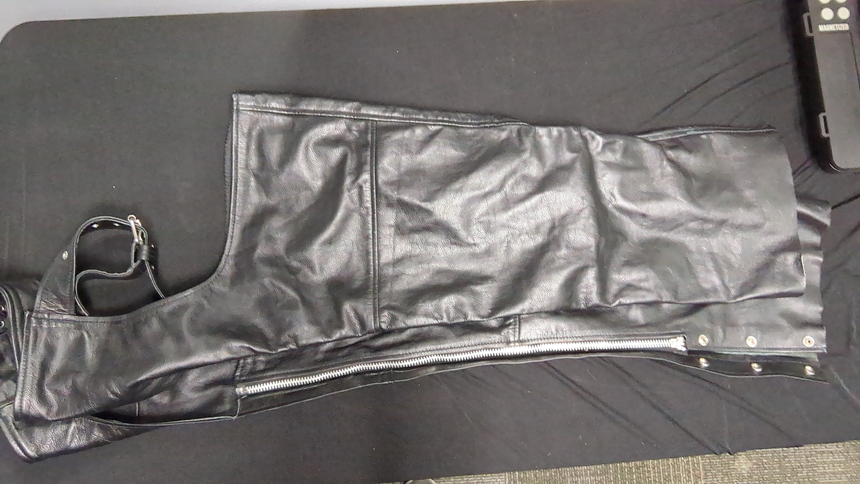 Genuine Leather Chaps – Behind Bars Biker Collective