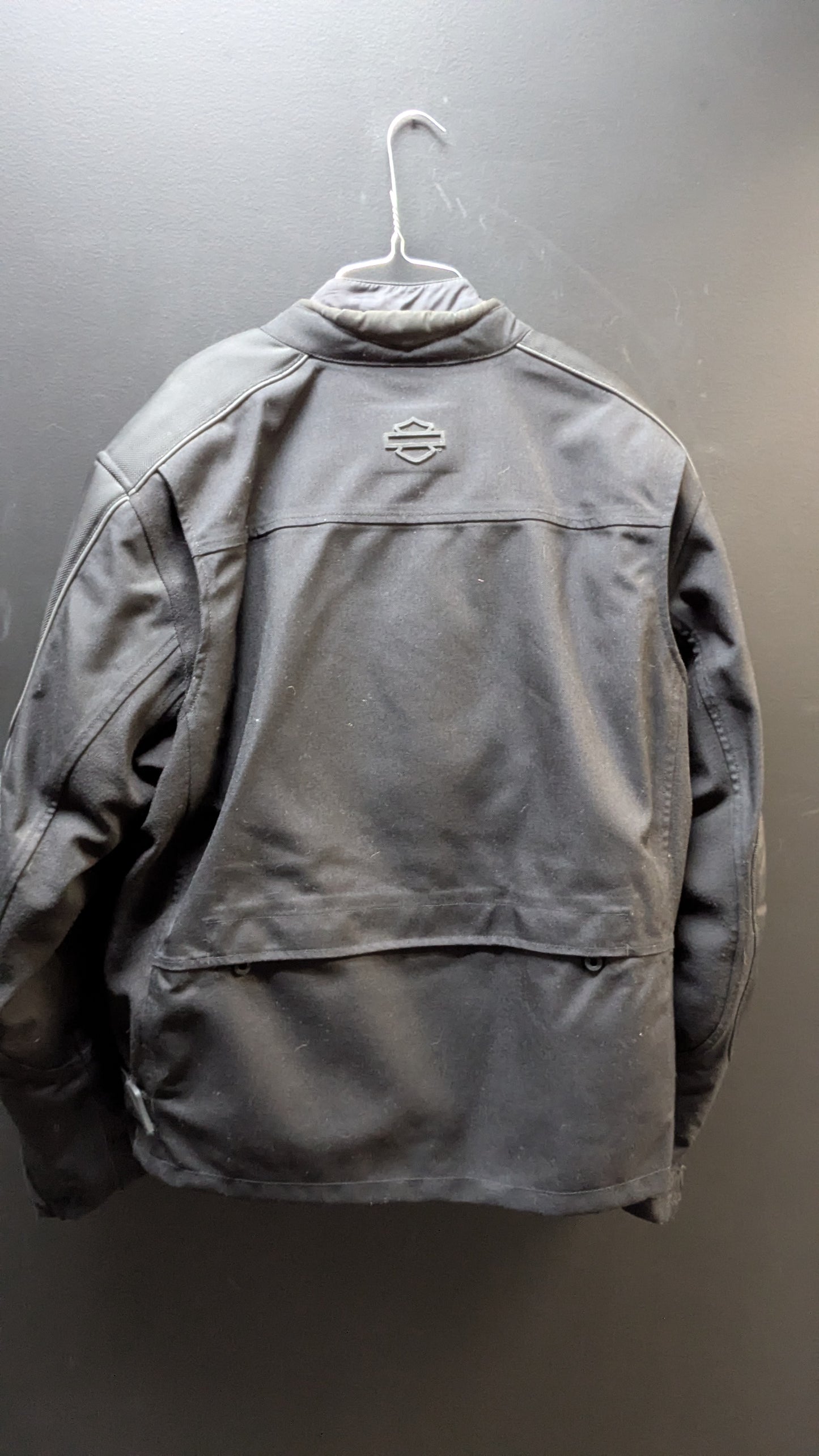 Harley-Davidson Men's FXRG Textile Riding Jacket – Size XL (Near-Mint / Complete System)