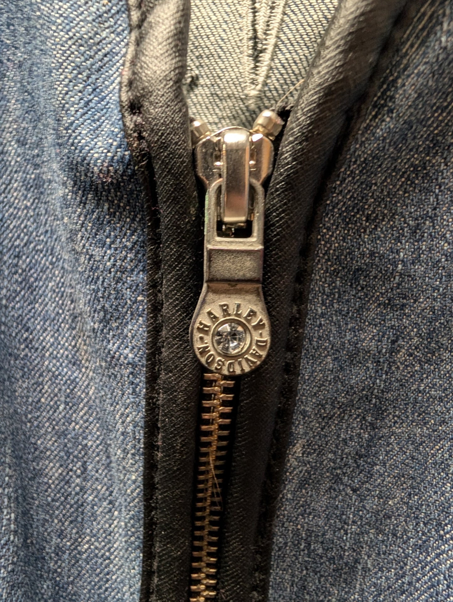 2xl Harley Davidson denim vest for women