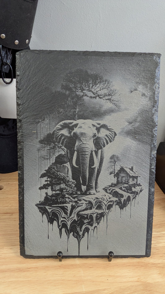 Elephant slate no stand