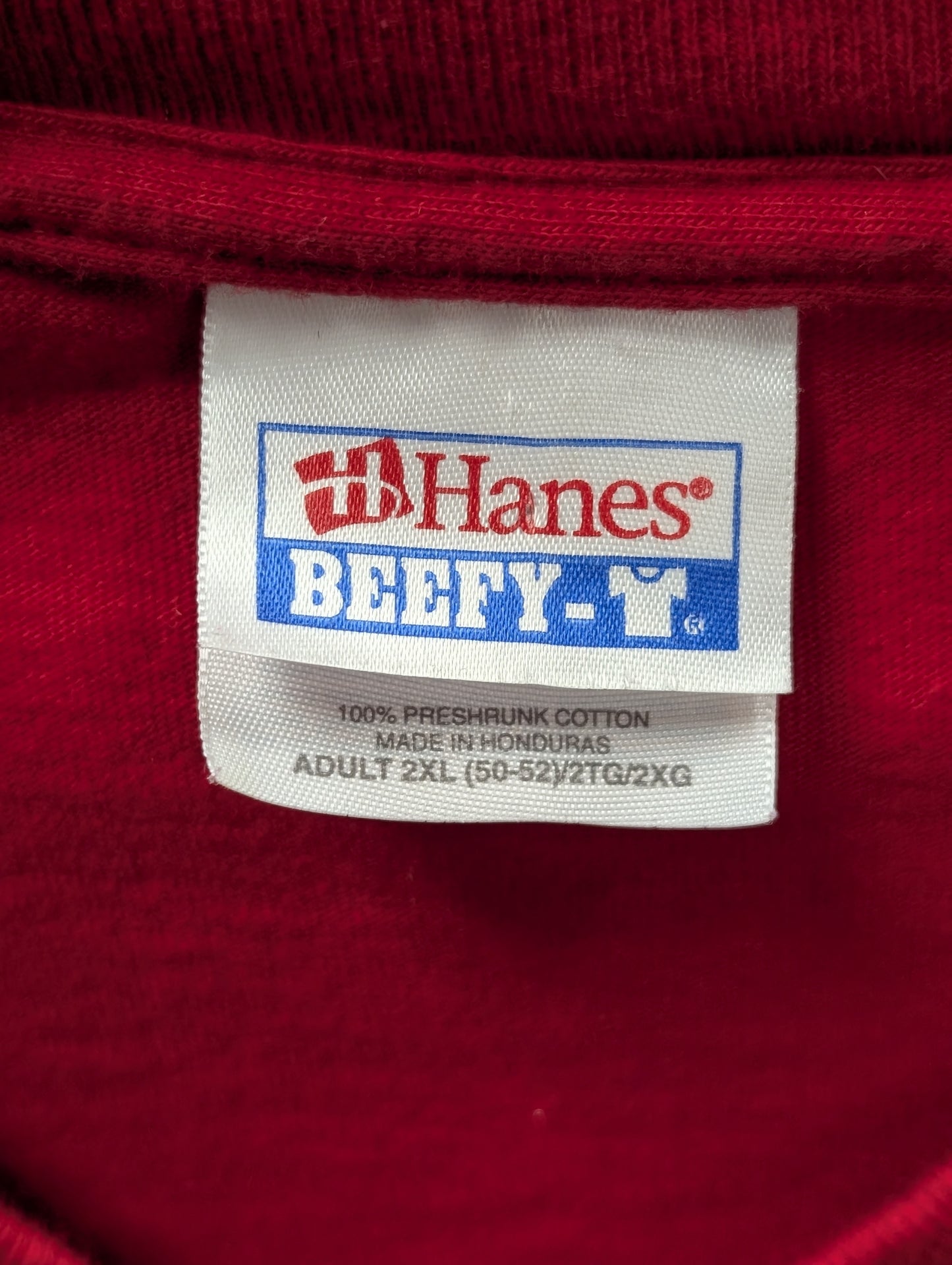 Red 2XL Corvette shirt
