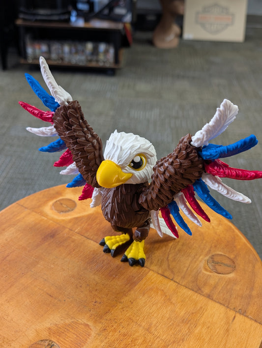 Red White and Blue Eagle