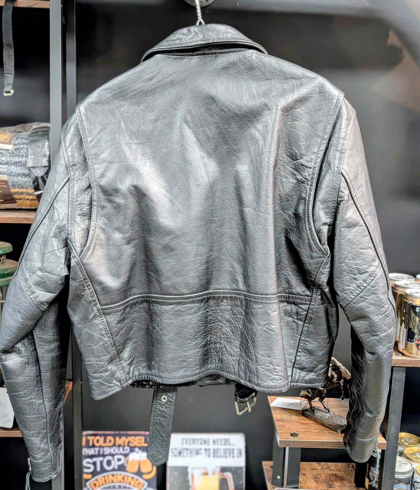 LEATHER KING Thinsulate-Lined Motorcycle Jacket – smaller Fit
