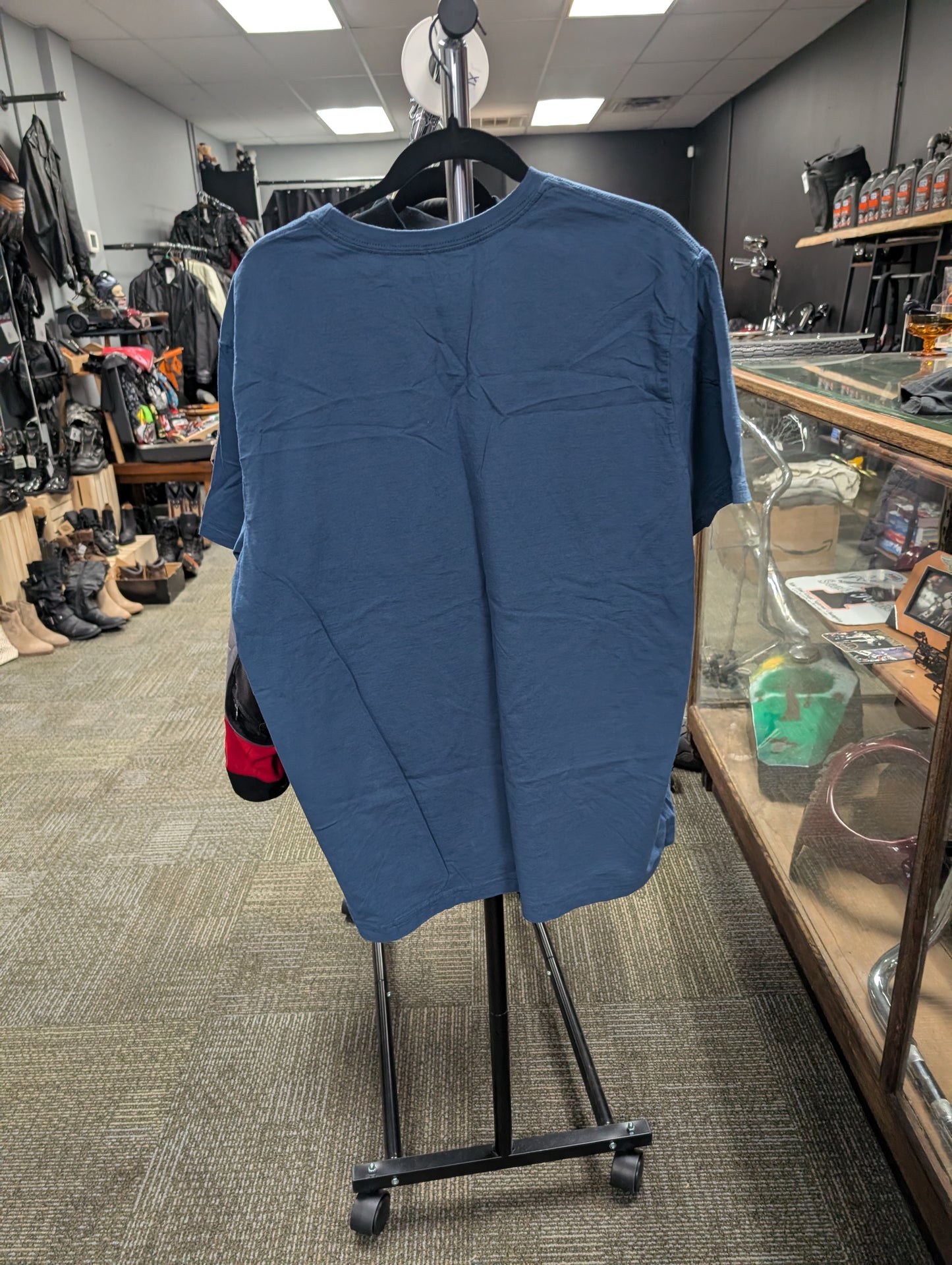 Dark Blue Harley Davidson T-shirt xxl