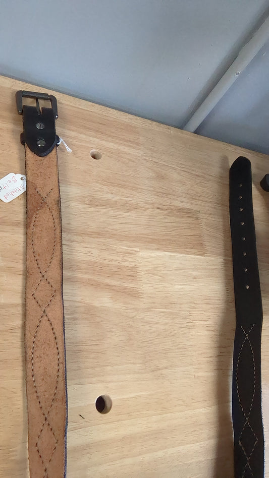 Leather Stitched Belt