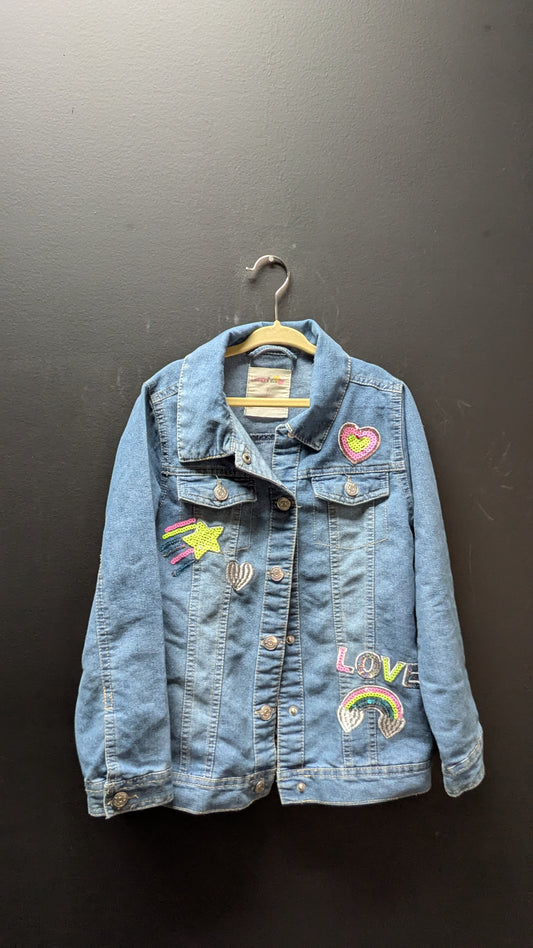 Lemon Kiss kids Jean Jacket
