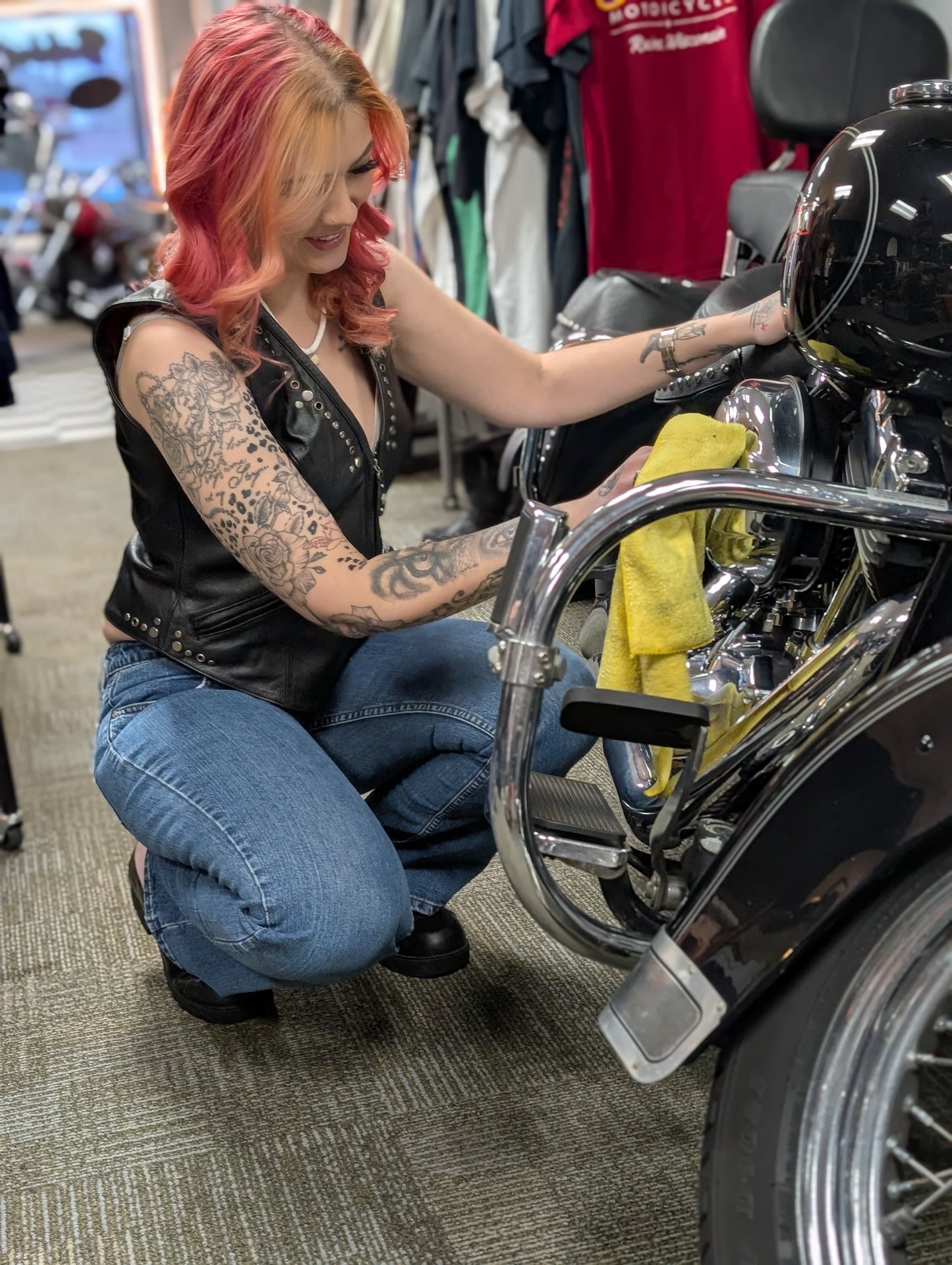 Small women's Harley vest