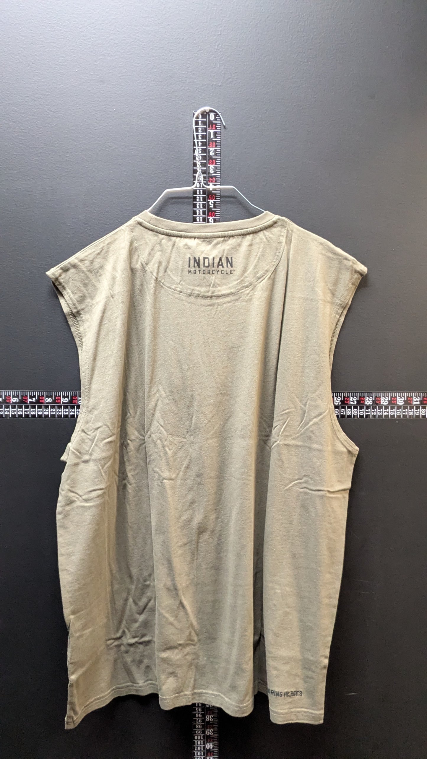New! Indian Motorcycle Men Sleeveless Shirt - size medium